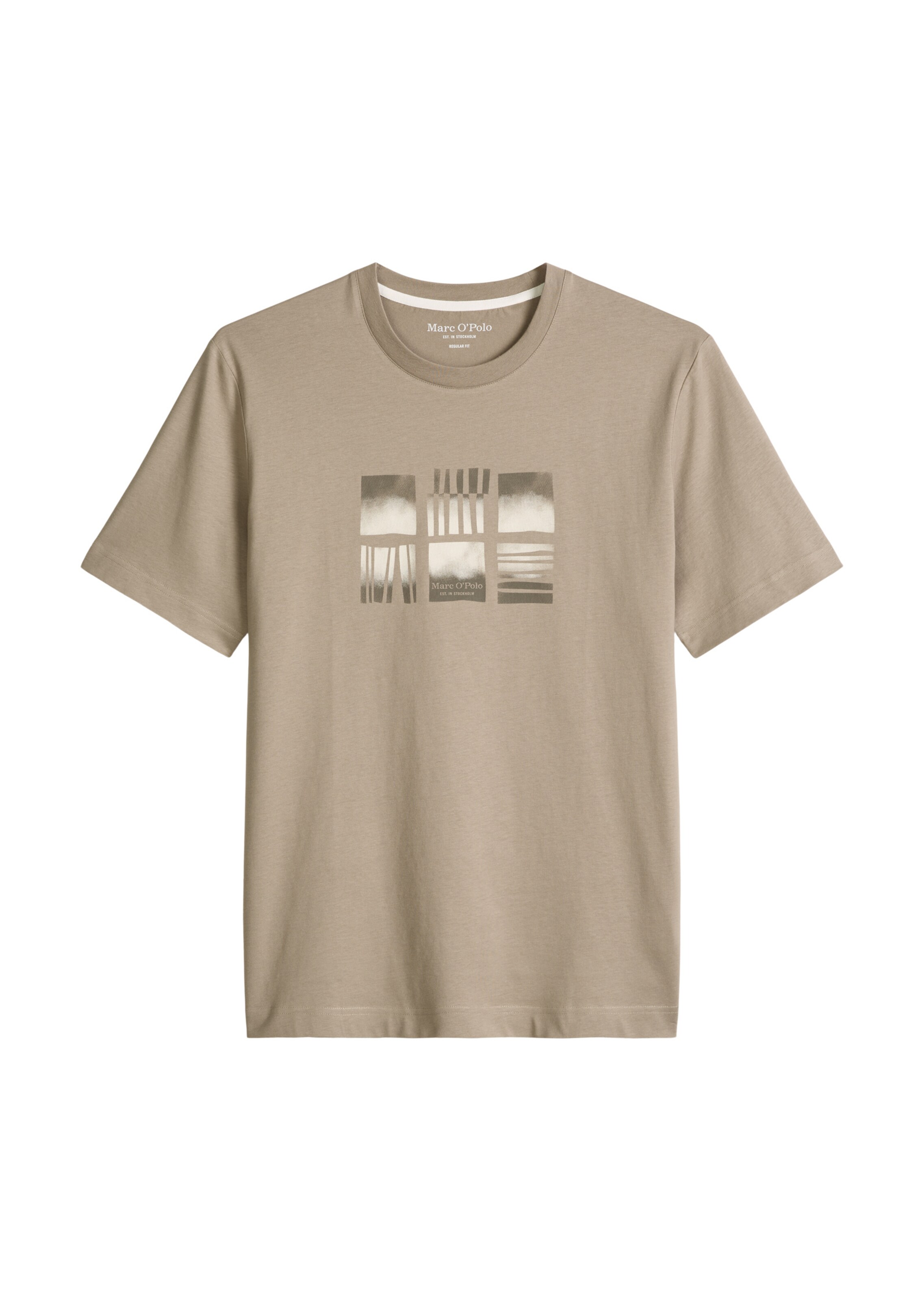 Marc O'Polo Shirt in Beige: front