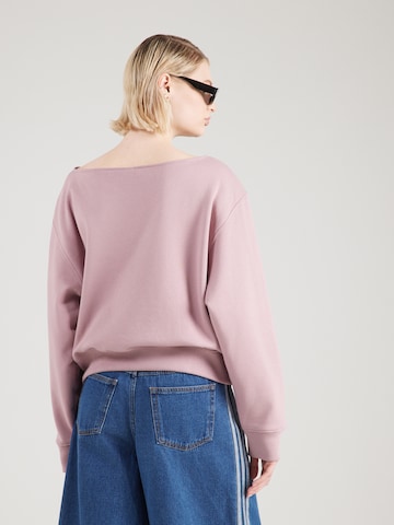 Sweat-shirt 'ESS' ADIDAS ORIGINALS en violet