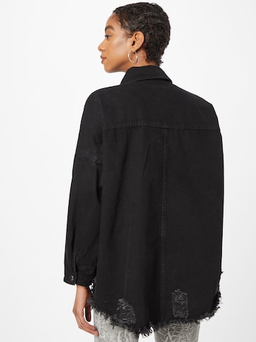 Nasty Gal Jacke in Schwarz