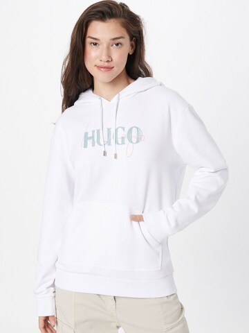 HUGO RedSweater majica 'DASARA' - plava boja: prednji dio