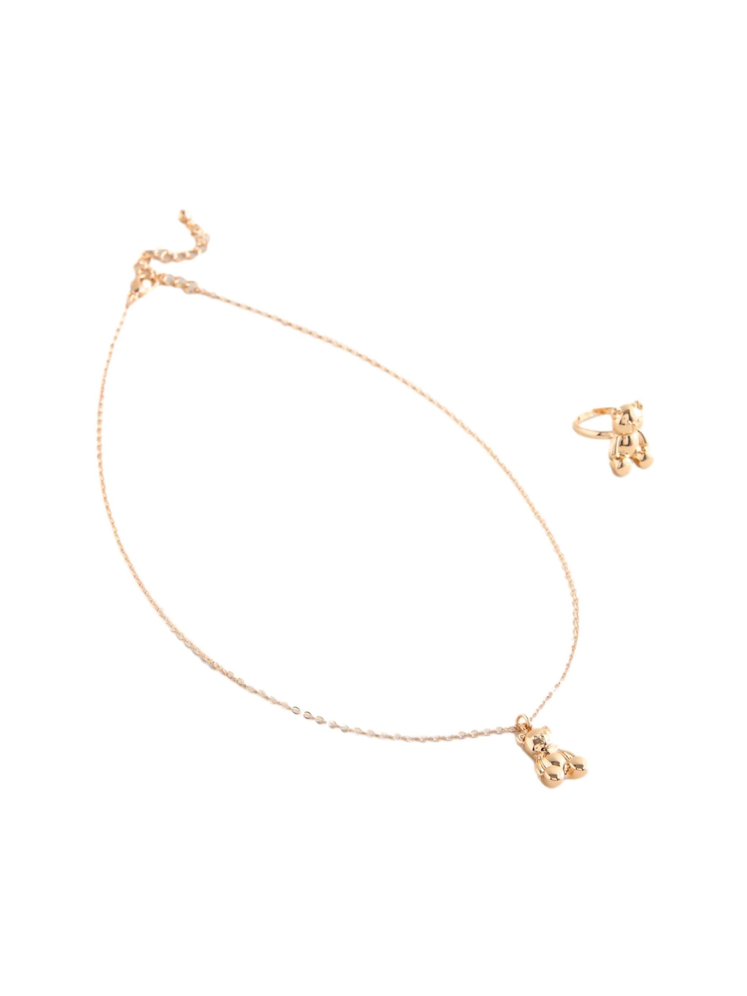 Next Komplet | zlata barva: sprednja stran