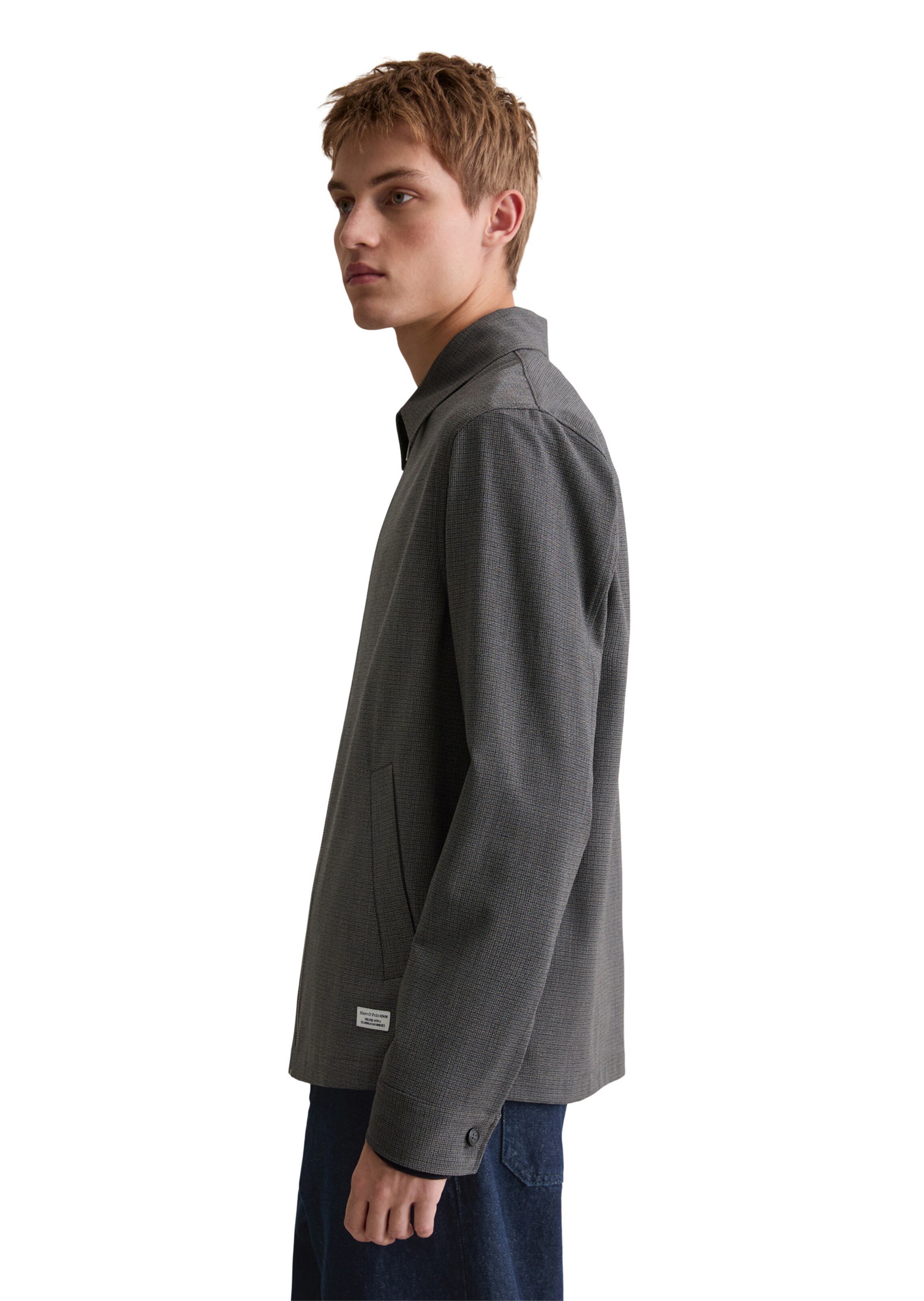 Marc O'Polo DENIM Between-season jacket in Grey