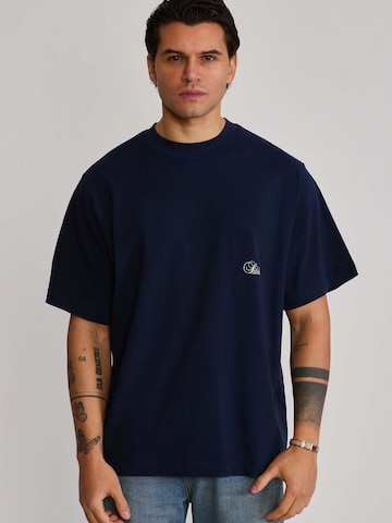 SikSilk Shirt in Blue: front