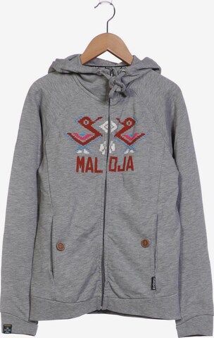Maloja Sweatshirt & Zip-Up Hoodie in M in Grey: front