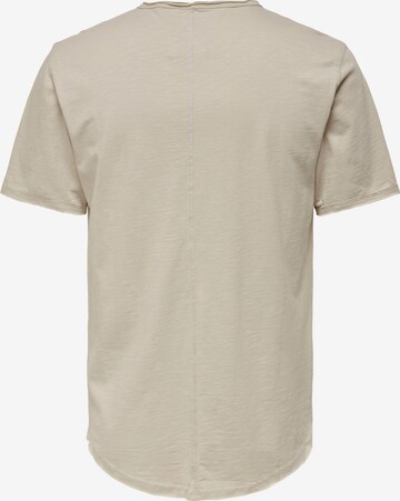 Only & Sons T-shirt 'Benne' i grå