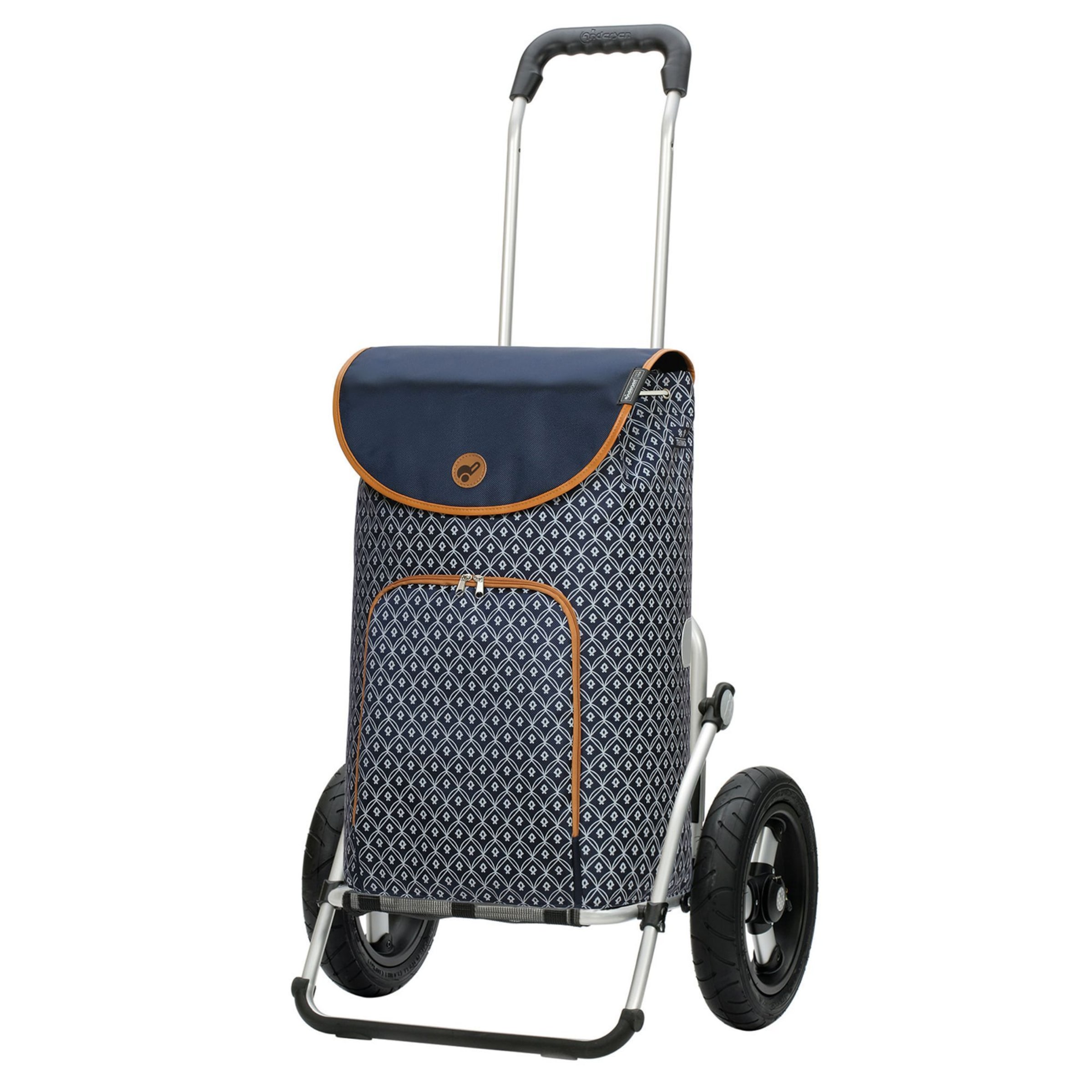Andersen Shopper Trolley ' Famke' in Blue: front