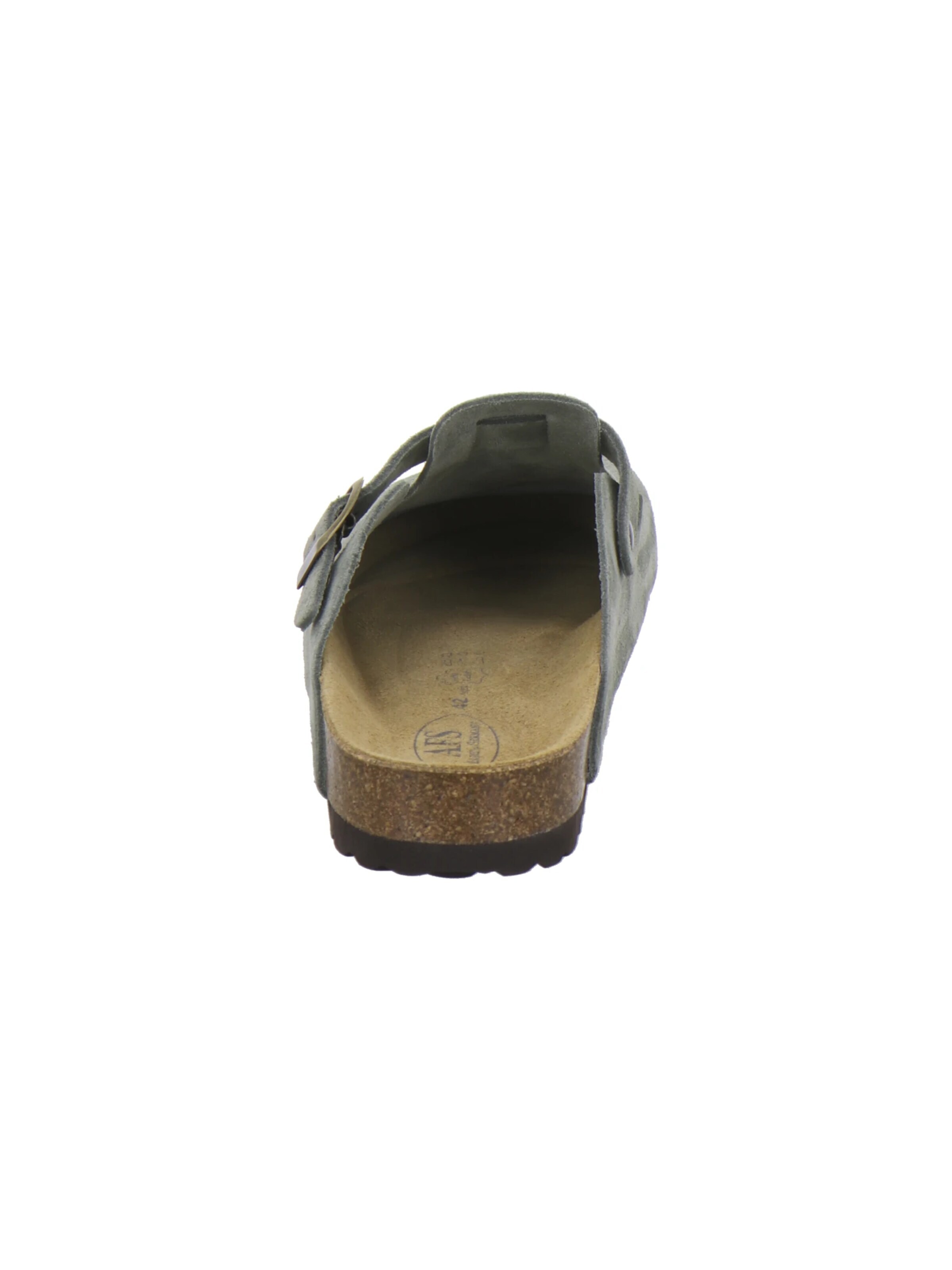 Clogs 'Clogs Herren olive Veloursleder' di AFS-Schuhe in verde