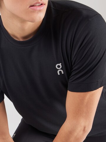 On Funktionsshirt in Schwarz