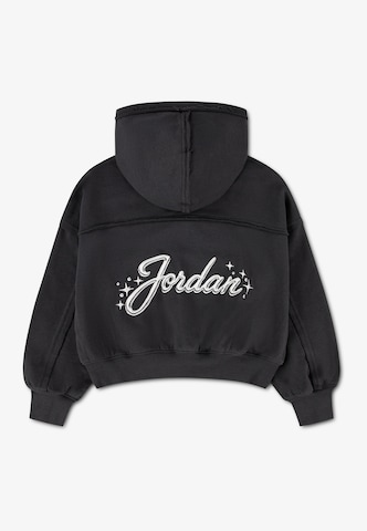 JordanSweater majica 'REBEL ROSE' - crna boja