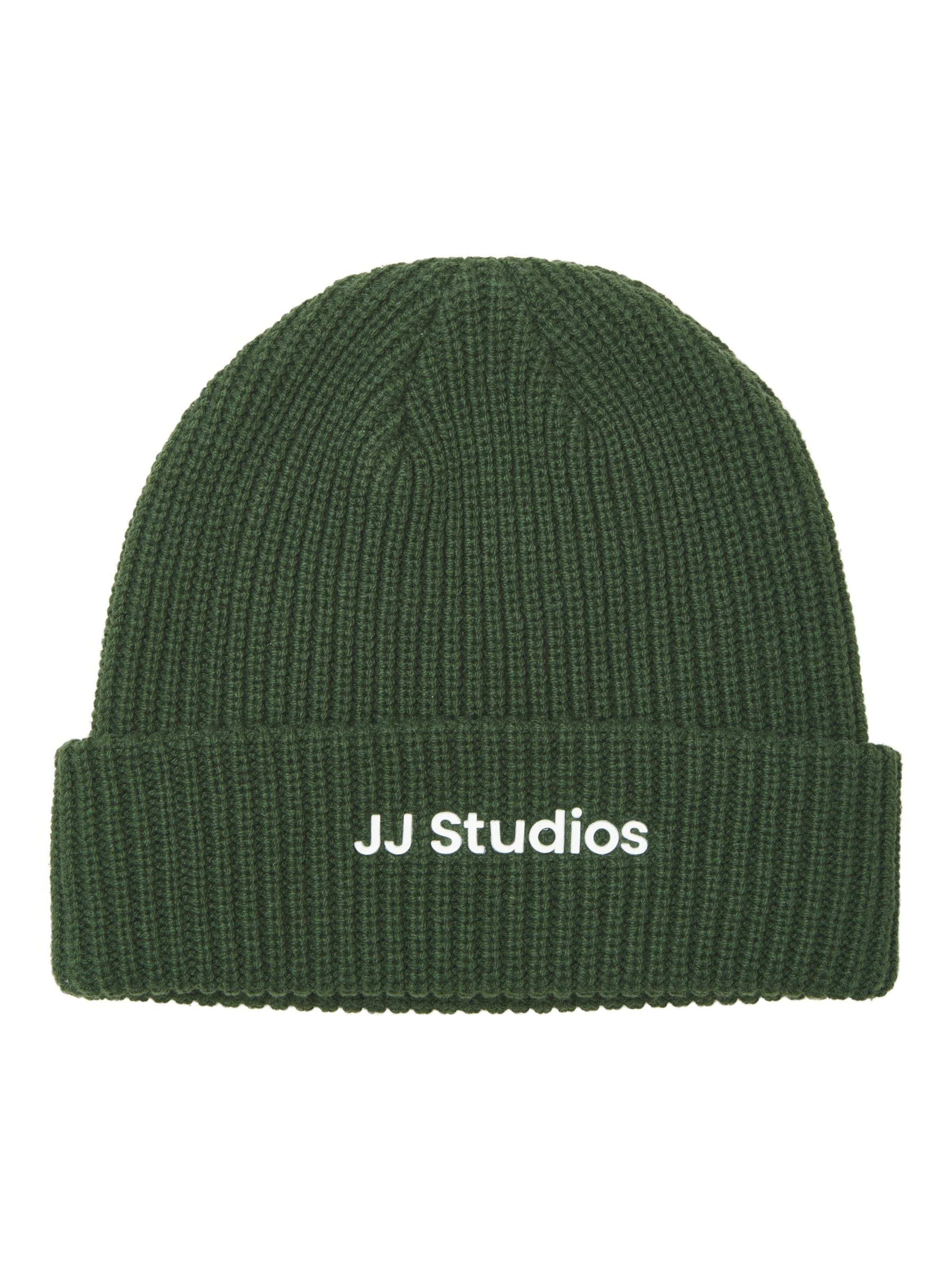 Jack & Jones Junior Beanie in Green: front