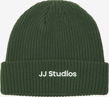 Jack & Jones Junior Beanie in Green: front