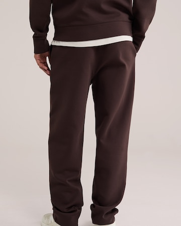 WE Fashion - Loosefit Pantalón en marrón