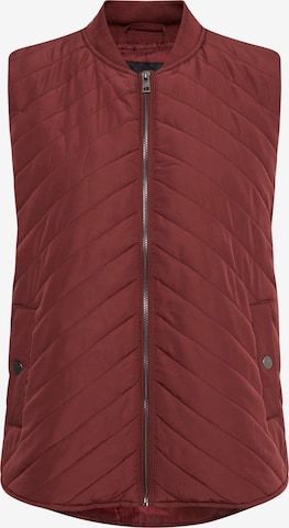 Oxmo Bodywarmer 'Macy' in Rood: voorkant