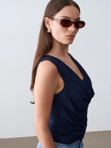 Dilvin Blouse in Blue