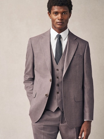 Coupe regular Veste de costume Next en violet : devant