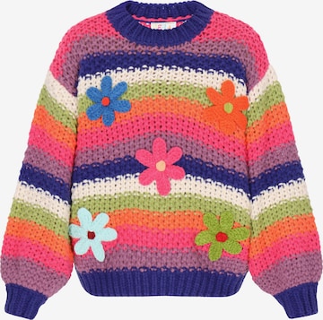 IZIAŠiroki pulover 'Fashion Look' - miks boja boja: prednji dio