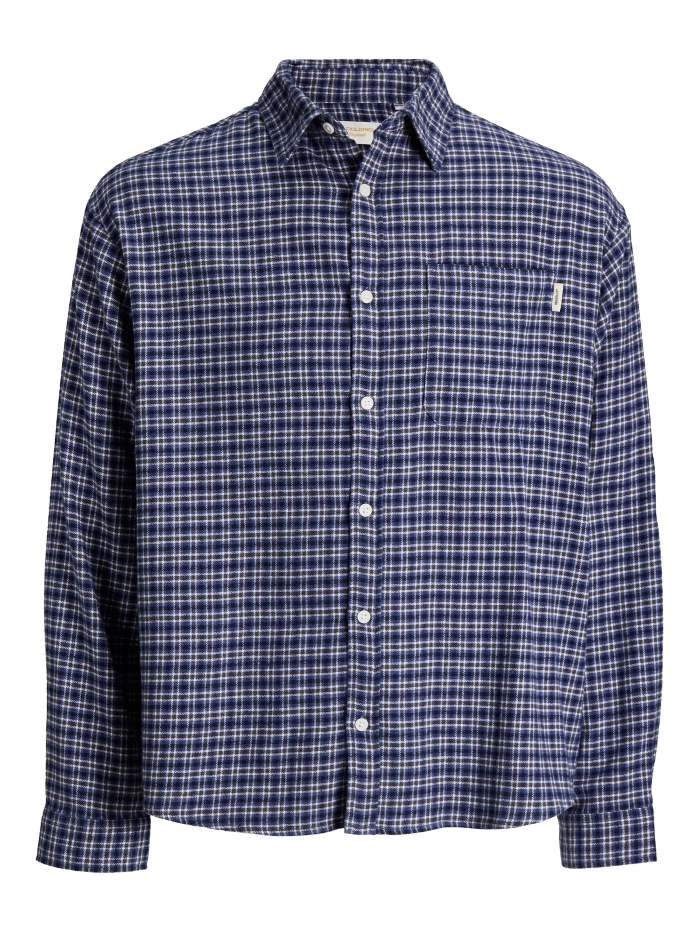 JACK & JONESRegular Fit Košulja 'JORFREDERIKSBERG' - plava boja: prednji dio