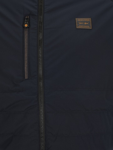 Jack & Jones Plus Χειμερινό μπουφάν 'JJFINN' σε μπλε