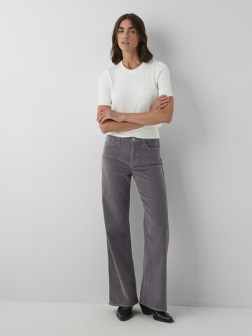 Mavi Flared Jeans in Grey