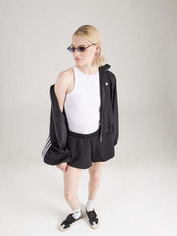 ADIDAS ORIGINALS Ohlapna forma Hlače | črna barva