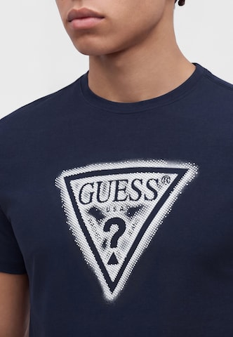 GUESS Футболка в Синий