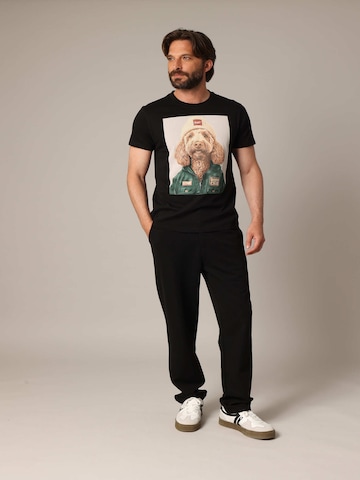 T-Shirt 'Cabo' Deeluxe en noir