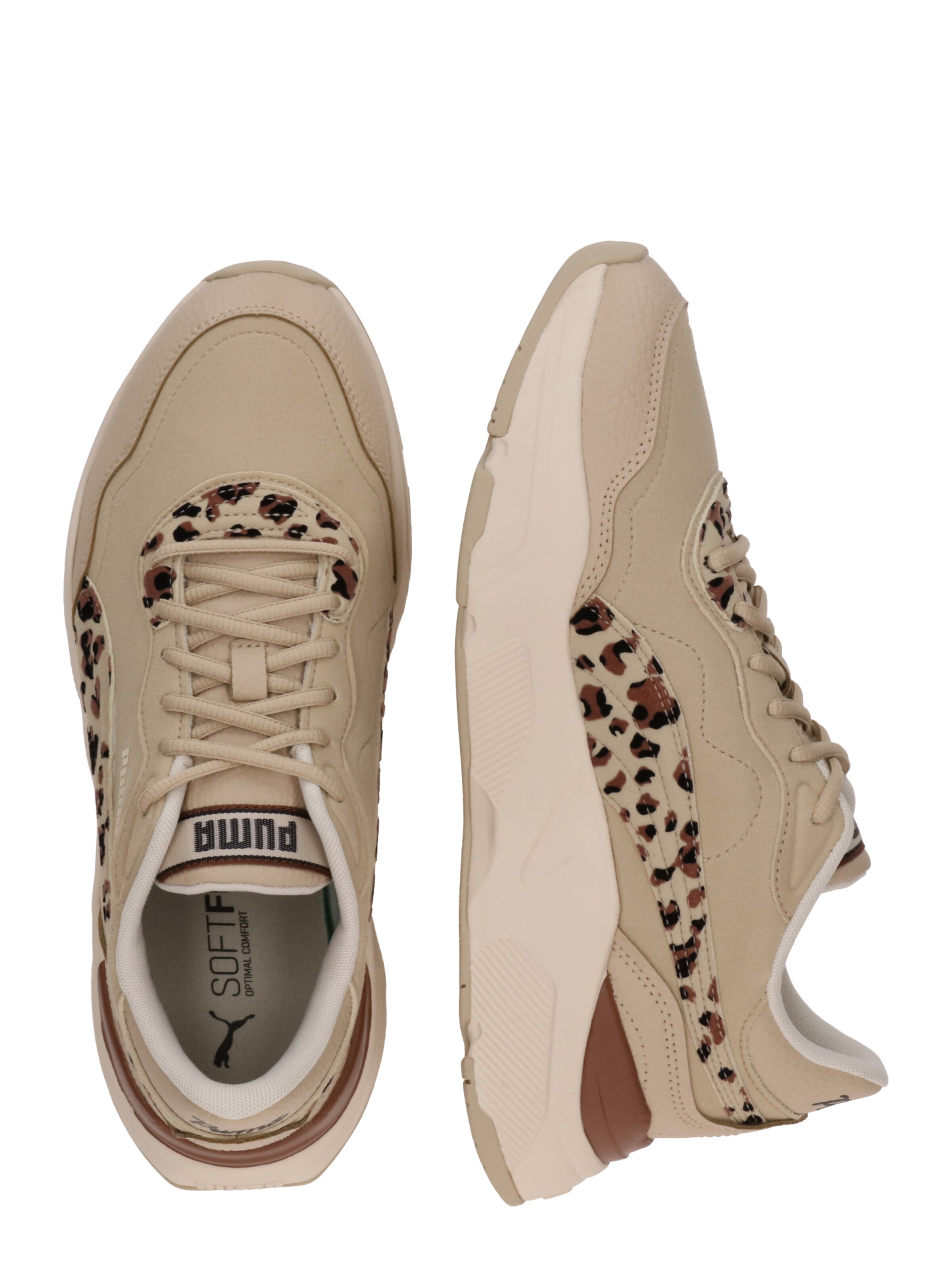 PUMA Σνίκερ χαμηλό 'Cassia Rose I Am The Drama' σε μπεζ