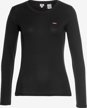 LEVI'S ® Koszulka 'Baby' w kolorze czarny: przód