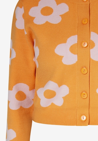 Geacă tricotată de la MYMO pe portocaliu