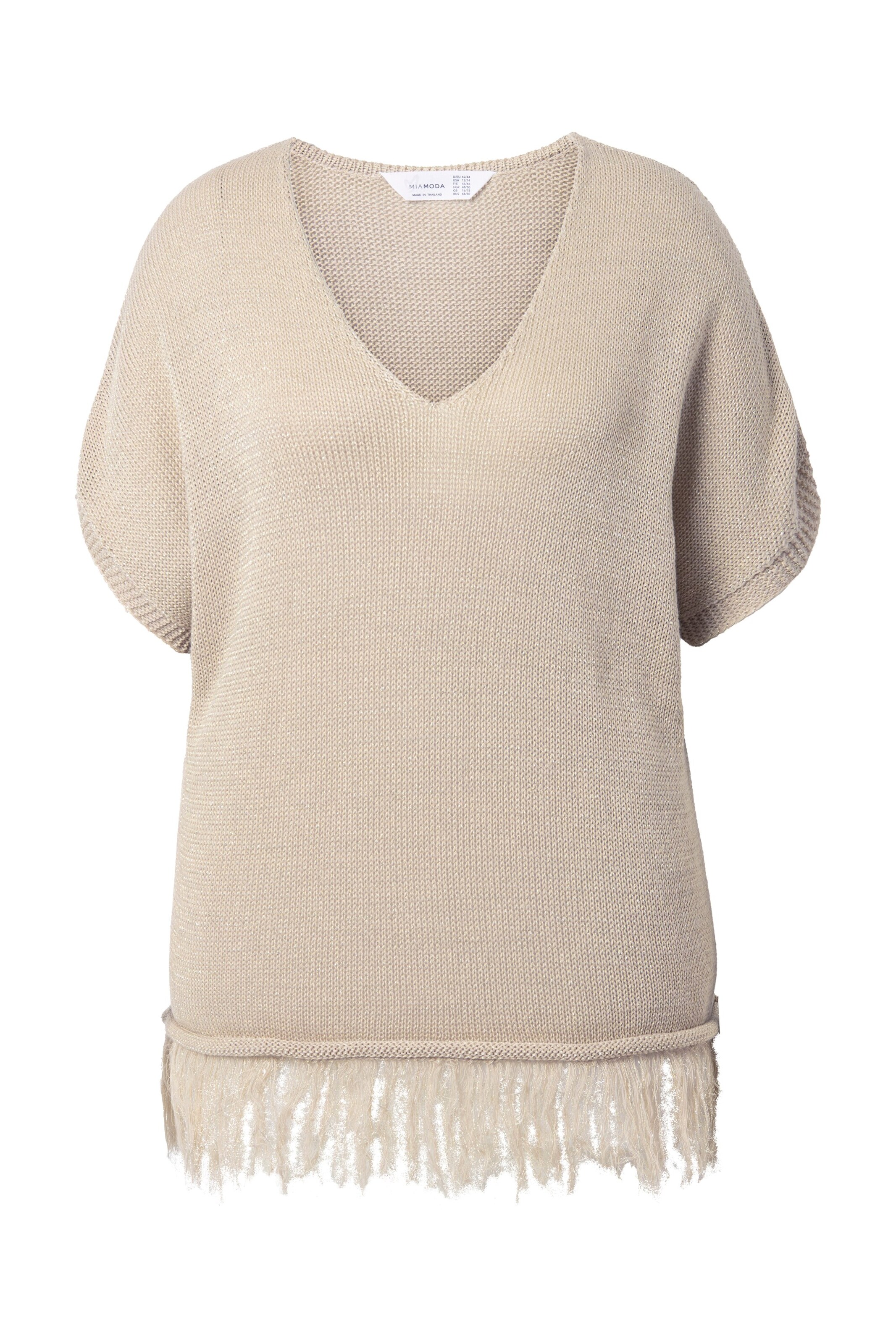 MIAMODA Trui in Goud: voorkant