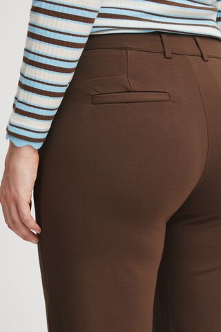 Fransa Loose fit Pants 'Tessa' in Brown