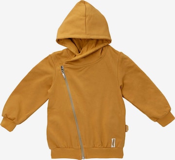 Baby Sweets Zip-Up Hoodie in Yellow: front