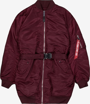 ALPHA INDUSTRIES Välikausitakki värissä lila: etupuoli