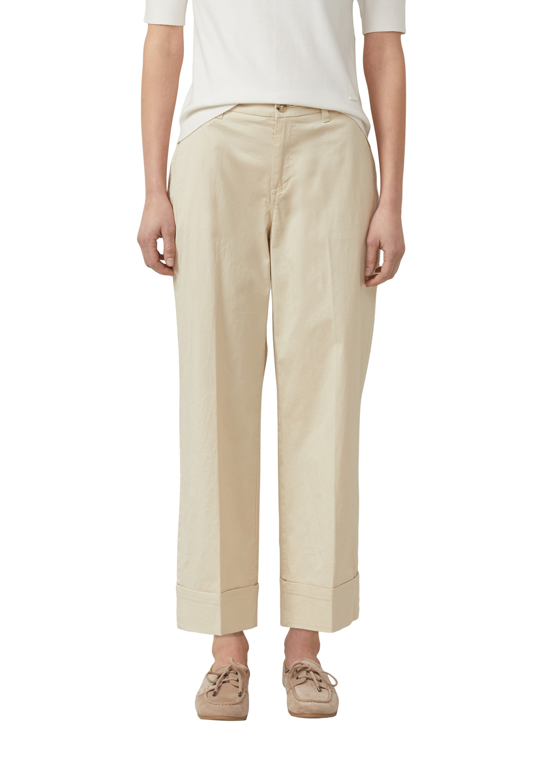 Wide Leg Pantalon s.Oliver en beige