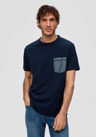 T-Shirt s.Oliver en bleu : devant