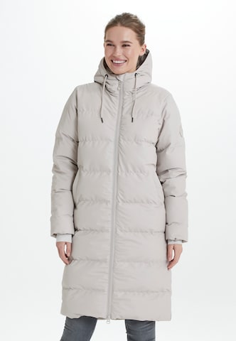 Weather Report Outdoor Coat in Beige: front