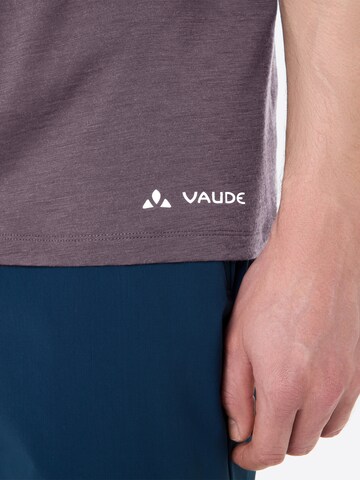 VAUDE Shirt 'Tekoa' in Purple