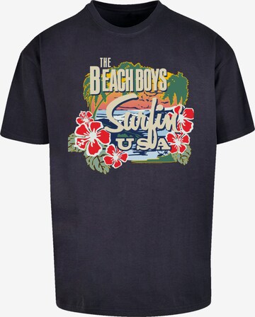 T-Shirt 'The Beach Boys Musik Band' F4NT4STIC en bleu : devant
