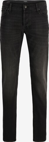 JACK & JONES Slimfit Jeans 'Glenn' i svart: framsida