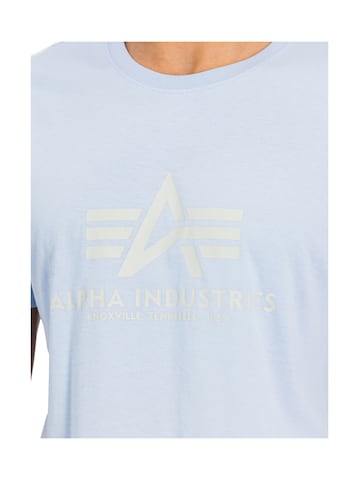 ALPHA INDUSTRIES - Camisa em azul