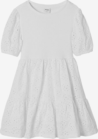 Robe Desigual en blanc : devant