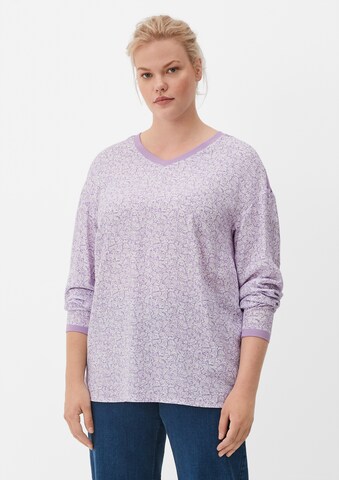 TRIANGLE Shirt in Purple: front