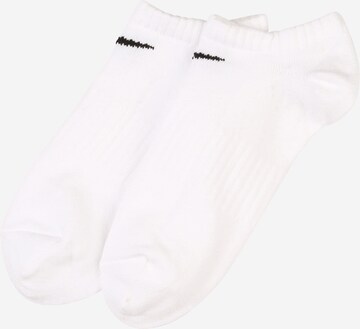 NIKE Athletic Socks in White