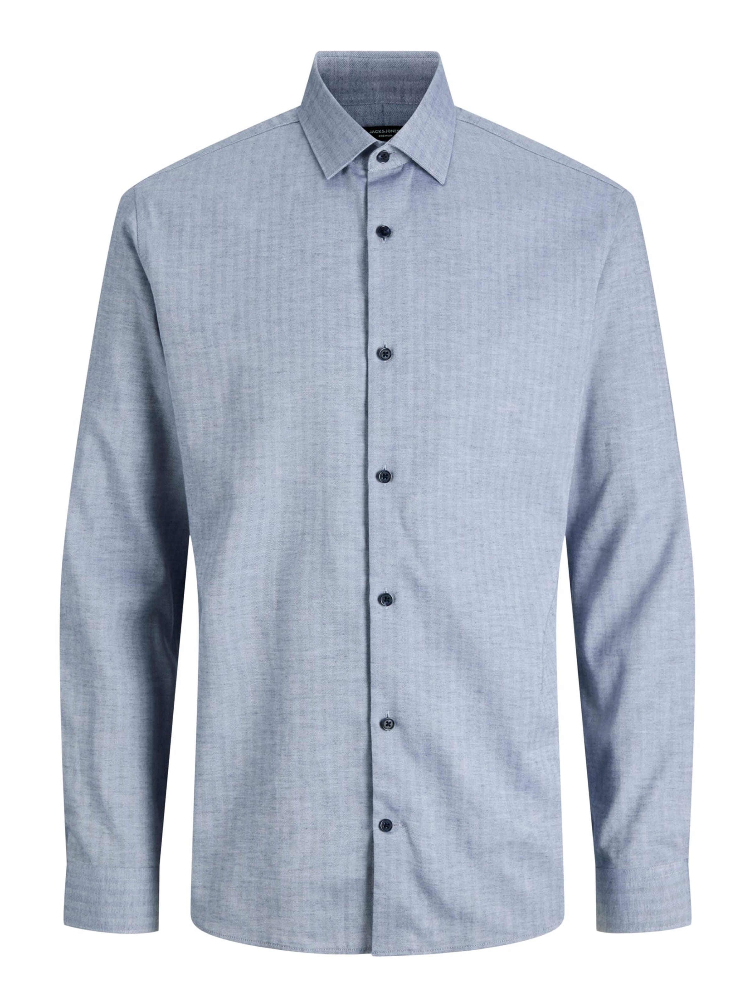 JACK & JONES Button Up Shirt 'Parker' in S in Light blue, Item view