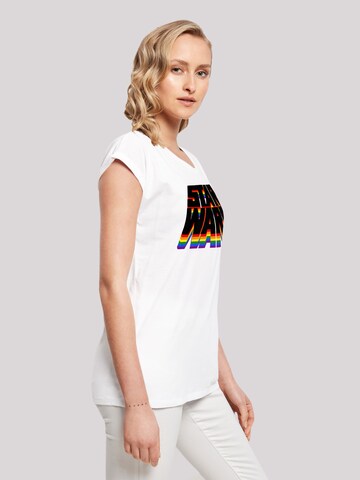 T-shirt 'Star Wars' F4NT4STIC en blanc