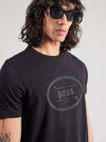 Tricou de la BOSS pe negru