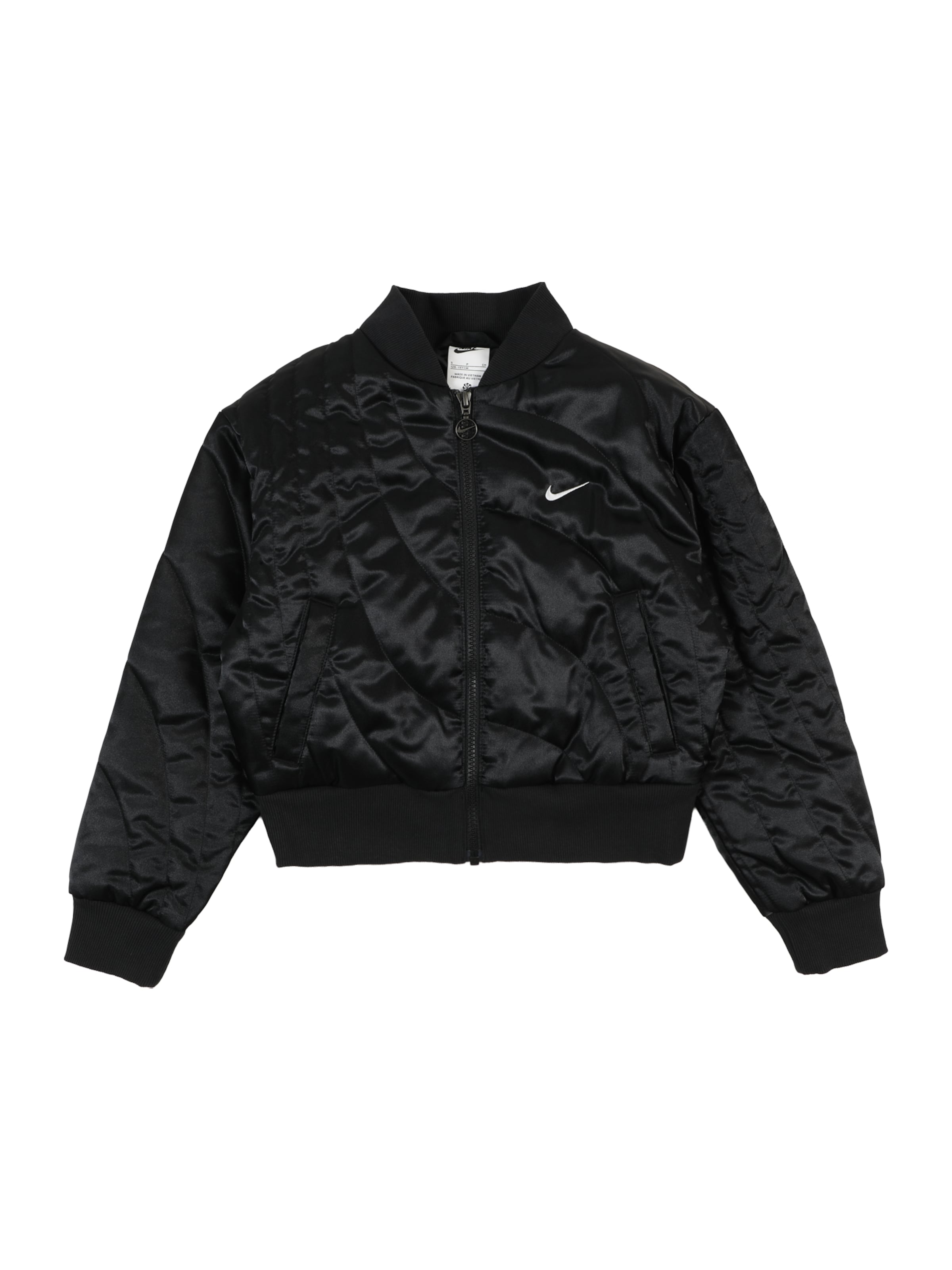 Nike Sportswear Átmeneti dzseki 'Star' - fekete: elől