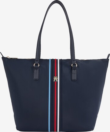 TOMMY HILFIGER Shopper in Blauw: voorkant