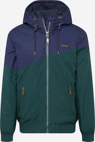 Ragwear Winter jacket 'WINGS' in Green: front