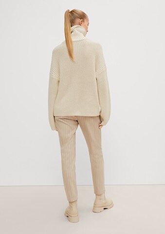 comma casual identity Pullover i beige